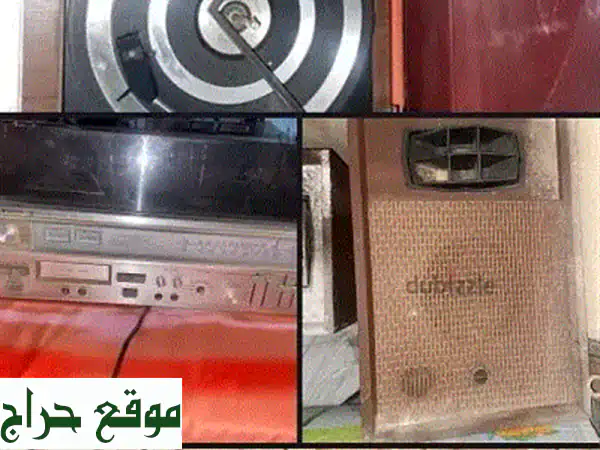 عودة إلى الماضي الساحر: نظام ستيريو فينيل Vintage SANYO GXT747...