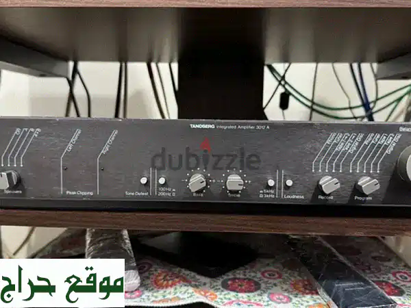 مكبر صوت Tandberg 3012A النرويجي الأصلي - صوت عالي الوضوح بحالة ممتازة!