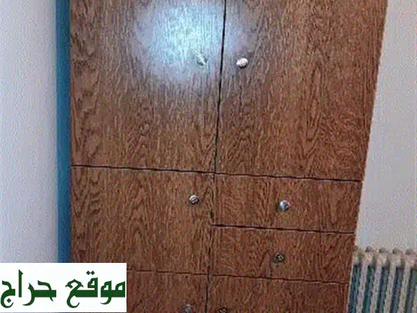 خزانة خشبية أنيقة للمطبخ أو غرفة الطعام - مع...