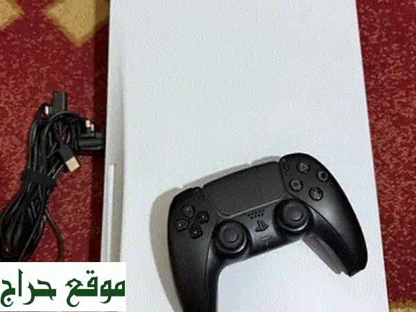 بلايستيشن 5 مستعمل بحالة ممتازة مع تحكمان ومينكرافت! 🔥