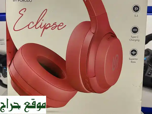 سماعة Porodo Soundtec Eclipse اللاسلكية - أحمر 🔥  أفضل سعر...