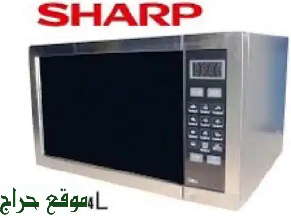 فرن مايكرويف شارب R77 AT(ST) 34 لتر مع شواية - تصميم...