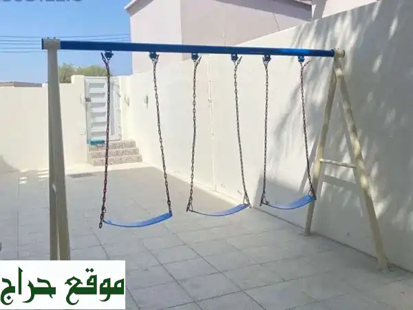 أرجوحة أطفال 💙 كبيرة ونظيفة -  لأحلى ذكريات طفلك!