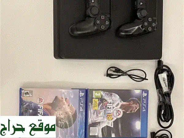 PS4 Pro 1TB + تحكم أصلي + ألعاب وملحقات! 🔥 فرصة ذهبية!