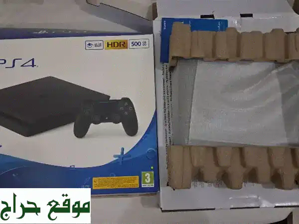 بلايستيشن 4 (PS4) بحالة ممتازة - كأنّه جديد! 500GB SSD + ألعاب!