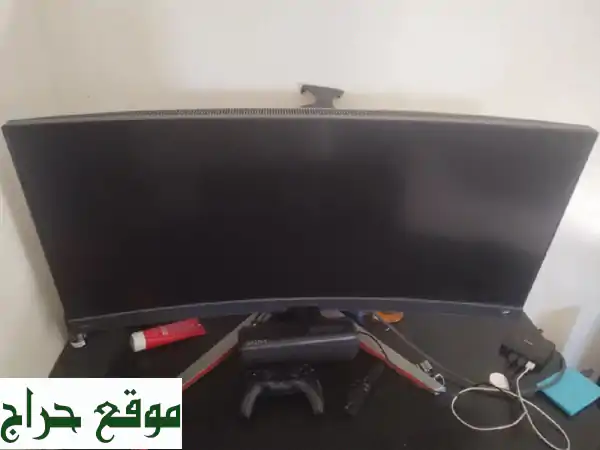 شاشة ألعاب بنكيوا منحنية 120Hz - فرصة ذهبية! (سعر لا يُصدق!)