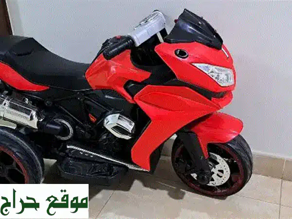 دراجة نارية كهربائية للأطفال 3 عجلات مع أضواء...