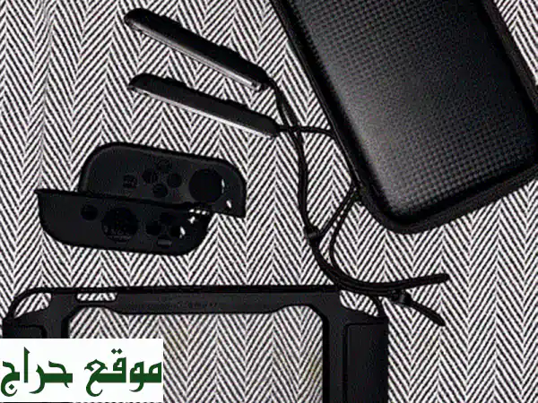 نينتندو سويتش بحالة ممتازة + جميع الملحقات! (سعر قابل للتفاوض)
