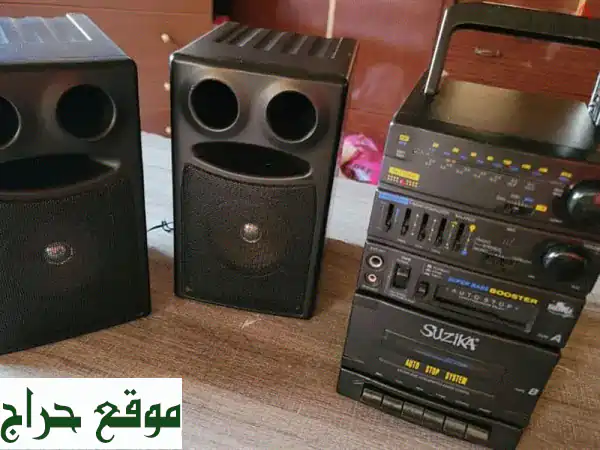 راديو وكاسيت كلاسيكي - يعمل بالكهرباء والبطاريات!...