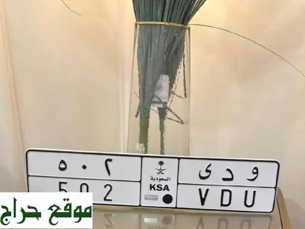 لوحة مميزة للبيع! رقم مميز بسعر مغرٍ (15 ألف حد أقصى)