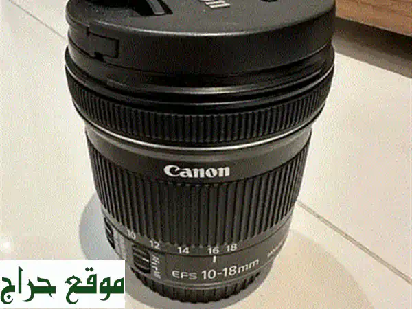 كاميرات كانون الاحترافية: عدسات 18-135مم و 75-300مم بحالة ممتازة!  (سعر مميز)