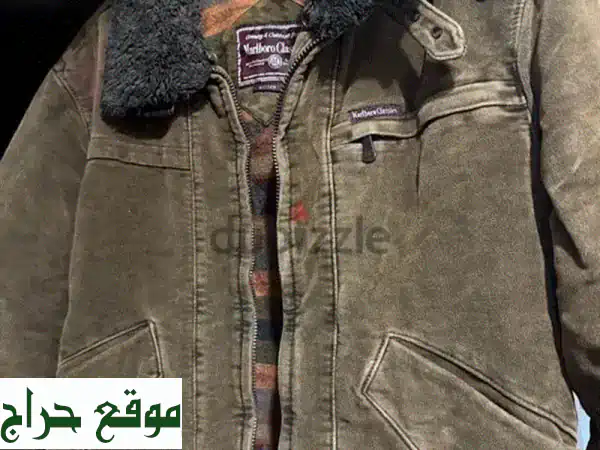 جاكيت مارلبورو كلاسيكي فاخر - حالة ممتازة! (Unisex)