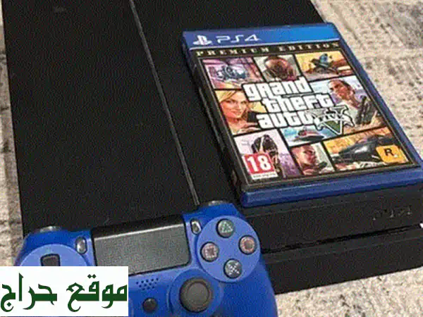 بلايستيشن ٤ مهكر (PS4 11.00 JB) بحالة ممتازة + ألعاب كاملة!  سعر لا يُصدق!