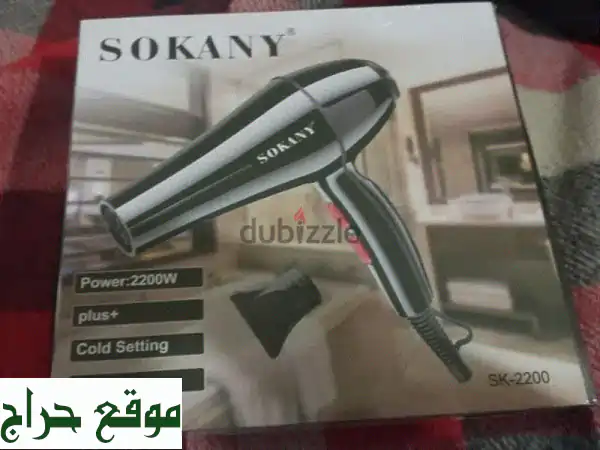 مجفف شعر سوكاني 2000 وات: سرّ شعر لامع وصحي في دقائق!