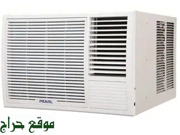مكيف هواء بيرل نافذة 2 طن - حالة ممتازة مع ضمان 4 أشهر!