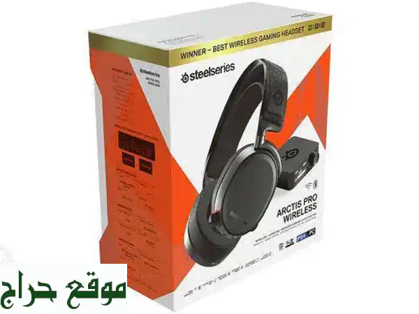 سماعة SteelSeries Arctis Pro Wireless: غطس في عالم الألعاب بلا حدود!