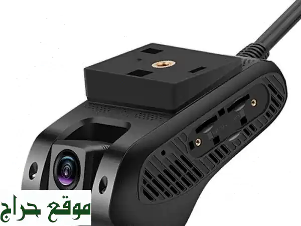 كاميرا JC261 للسيارة: مراقبة أمامية وخلفية + بث مباشر 4G -...