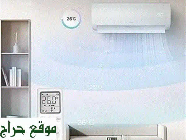 مكيف هايسنس 12000 BTU إنفرتر - جديد كليا! (واي فاي، وضع إيكو، ضمان سنة)