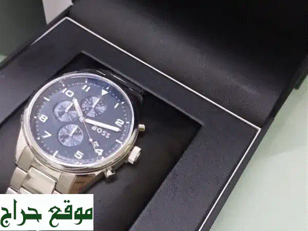 ساعة Boss رجالية/نسائية أنيقة - جديدة كلياً! (لم تُستخدم)