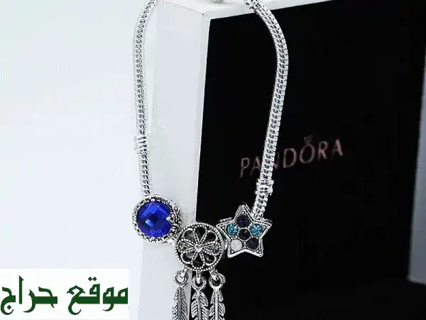 أساور Pandora فضة صيني أنيقة - مقاس 18 & 19 - فقط 45 درهم!