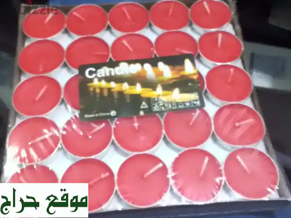 ٢٥ شمعة حمراء: احتفل بذكرى مميزة أو أضف لمسة...