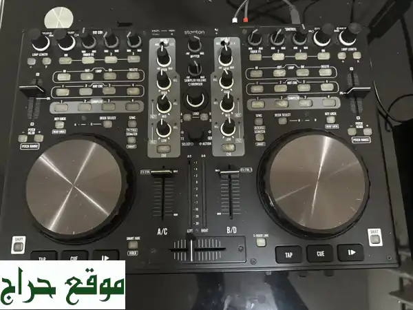 دي جي احترافي + كرت صوت - بحالة ممتازة! (سعر مغرٍ)