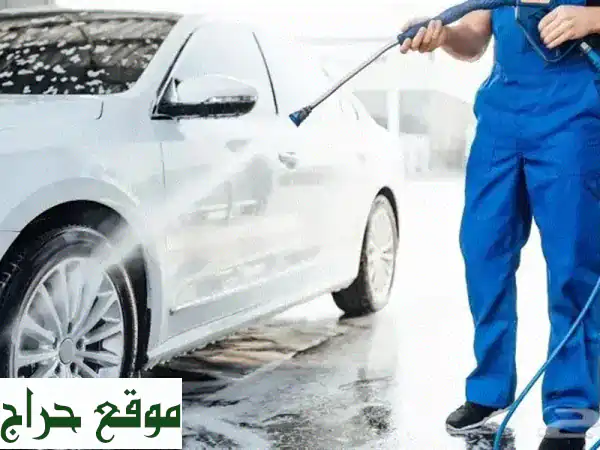 عمال مغسلة سيارات بنقالية - نقل كفالة فوري | خبرة...