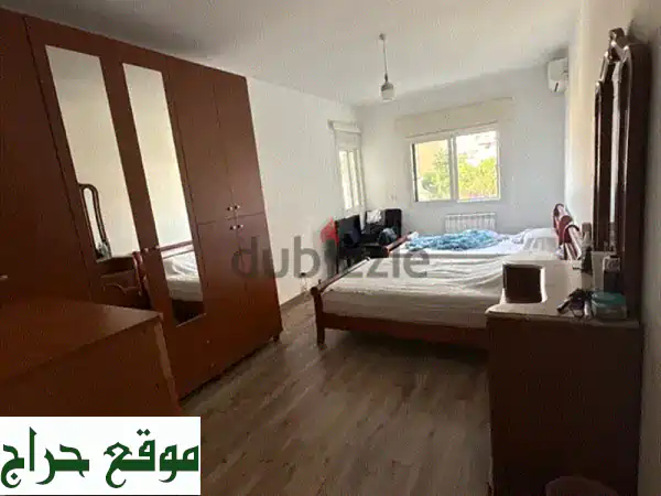 غرفة نوم كاملة فاخرة: سريران + دولاب ٦ أبواب + كومودينو...