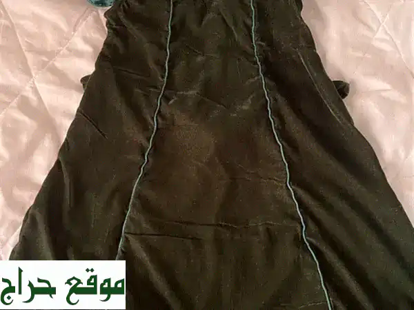 فستان مخملي أخضر أنيق للسيدات فوق 45 عاماً - أناقة...