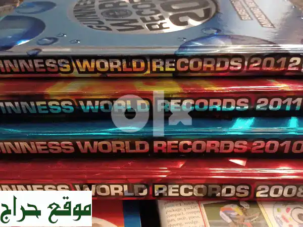 كتب غينيس للأرقام القياسية - جديدة كلياً! توصيل نقداً...