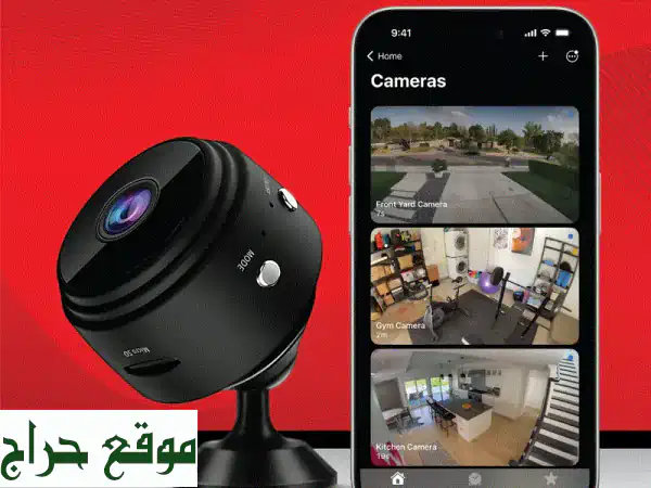 كاميرا A9 Mini لاسلكية WiFi 1080P HD - أمن منزلك في متناول يدك!...