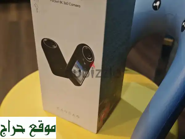 كاميرا Kandao Qoocam 8K 360 درجة - بحالة ممتازة! (مستعملة قليلاً)
