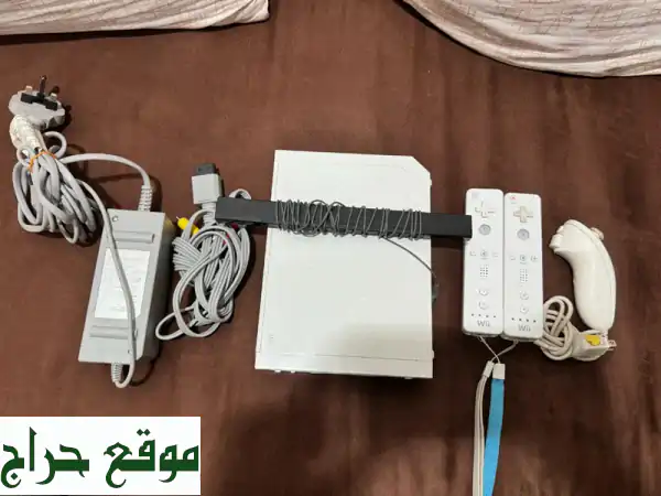 نينتندو Wii مُطوّر بحالة ممتازة + 20 لعبة + ألعاب كلاسيكية!