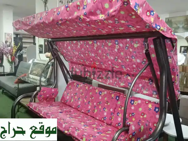 استرخِ مع عائلتك على مرجوحة IRON SWING الفاخرة - ٣...