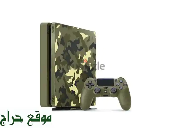 بلايستيشن 4 إصدار الجيش - بحالة ممتازة! توصيل مجاني!