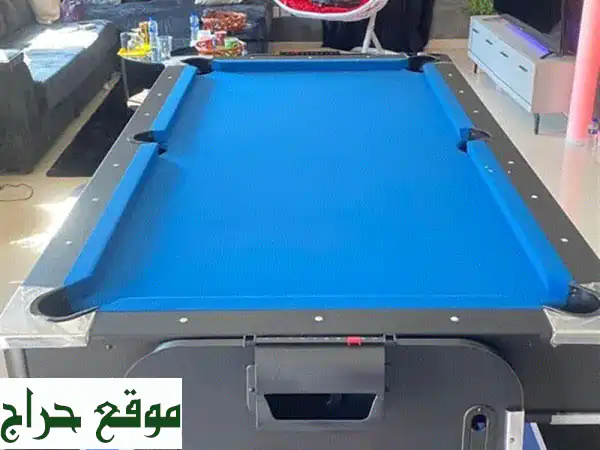 طاولة بلياردو 7 أقدام عملاقة! 4 ألعاب في طاولة واحدة! توصيل مجاني داخل الرياض