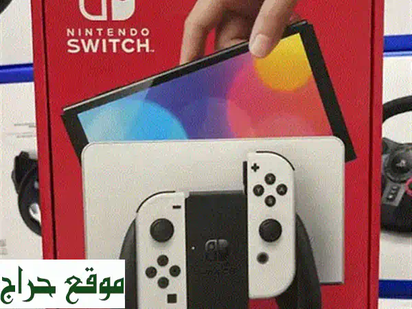 Nintendo Switch مستعملة مع علبتها + ألعابك المفضلة! (اختياري)