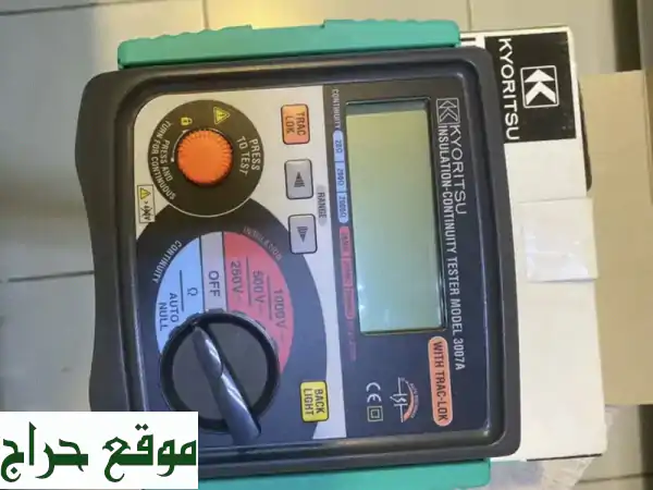 جهاز اختبار مقاومة العزل كيوريتسو KYORITSU 3007A - دقة...