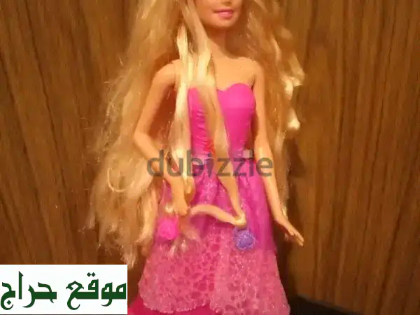 باربي الأميرة بتصميم شعر رائع!  -  خصم مميز!