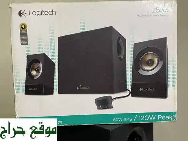 سماعة لوجيتك Z533 الرائعة - صوت عالي الجودة بسعر لا يُصدق!