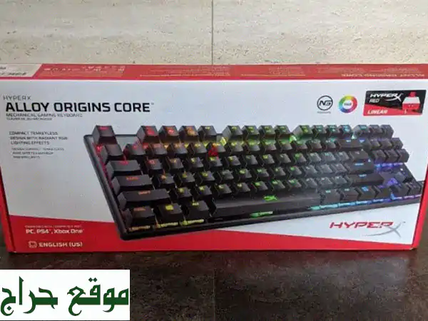 لوحة مفاتيح HyperX Alloy Origins Core RGB - تجربة كتابة لا...