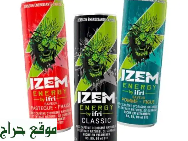 صفقة ذهبية! 20 بالة من مشروب الطاقة IZEM بـ 5 نكهات متنوعة!