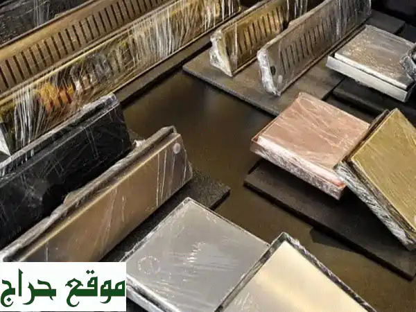 مجاري أرضية وحمامات أنيقة وعملية -  أعلى جودة...