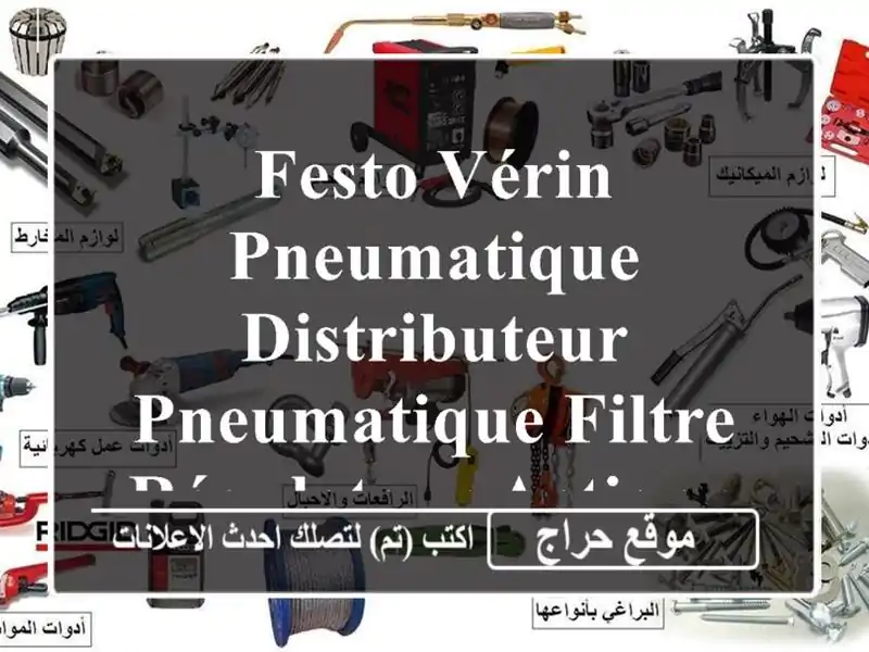 Festo  vérin pneumatique  distributeur pneumatique  filtre régulateur  actionneur  électrovanne