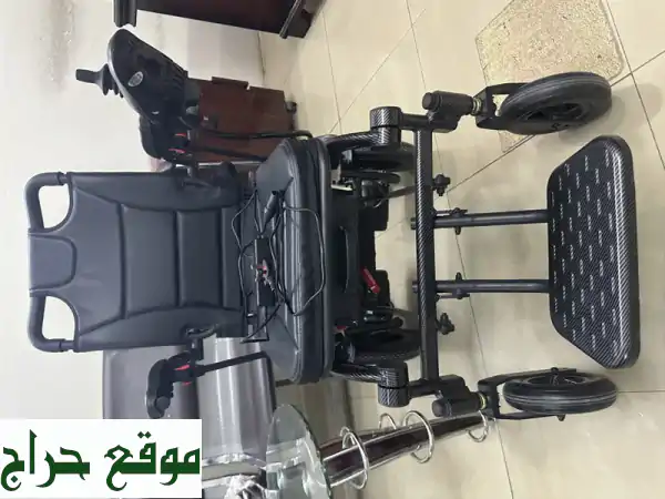 كرسي كهربائي شبه جديد - راحة وعناية فائقة بسعر مميز!