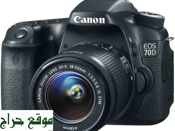 كاميرا 70d كانون للبيع بسعر مميز البيع لداعي...