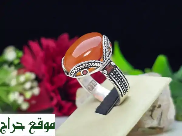 خواتم فضة وعقيق: أناقة لا تُقاوم، تصاميم فريدة،...