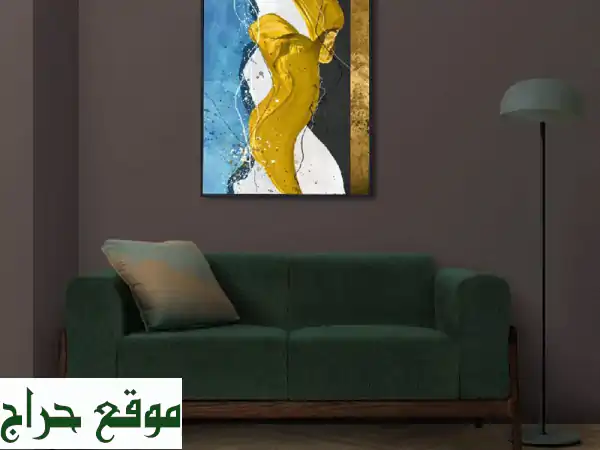 لوحات جدارية فنية بتفاصيل آسرة | تصاميم مخصصة بالرياض