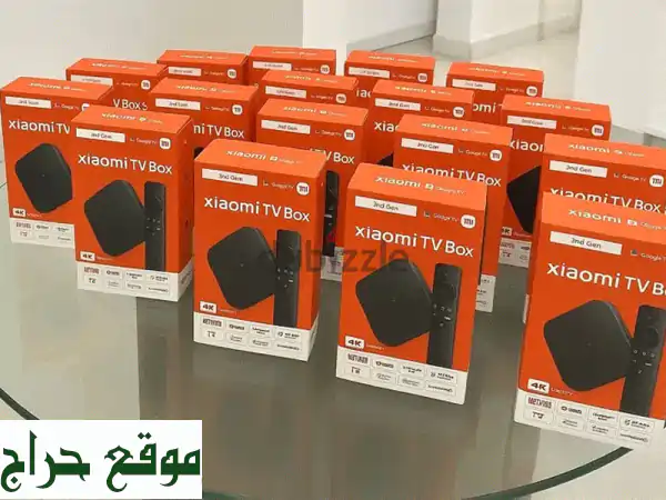 Xiaomi TV Box 4K: تجربة سينمائية مذهلة في منزلك!  (جديد كلياً)