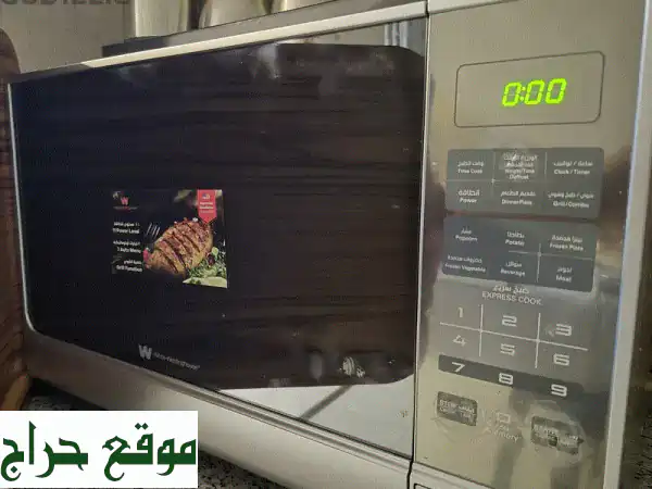 فرن مايكرويف وايت ويستنجهاوس - بحالة ممتازة! (سعر مميز)